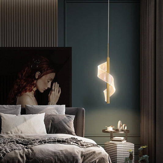 SUSPENSION DIRON DORÉ