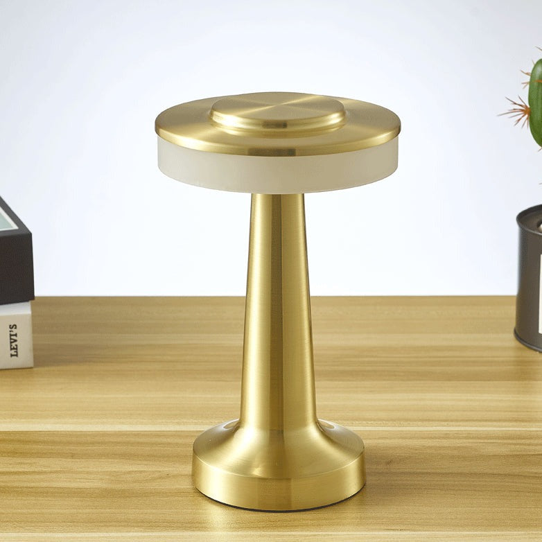 LAMPE DE TABLE GRAMI ARGENTÉ