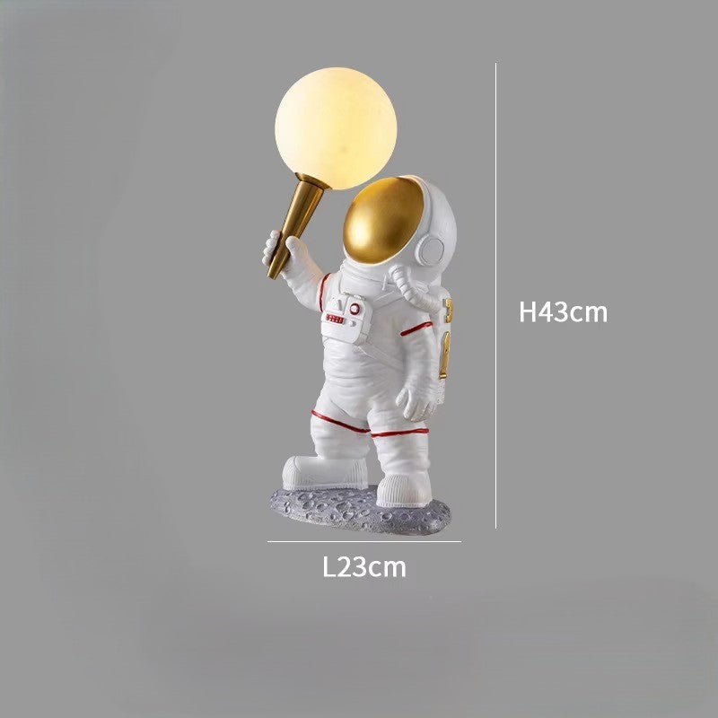 LAMPE DE TABLE ASTROME BLANC