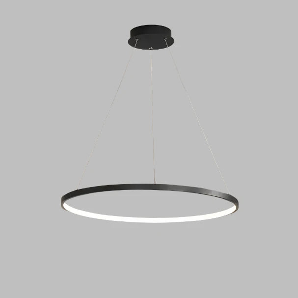 SUSPENSION ANNEAU NOIR