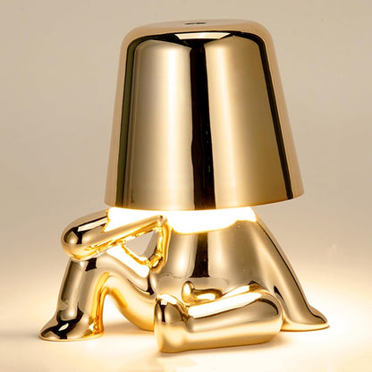 LAMPE DE TABLE POMPEI GOLD