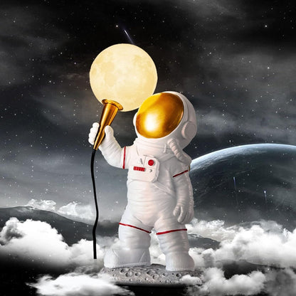 LAMPE DE TABLE ASTROME BLANC