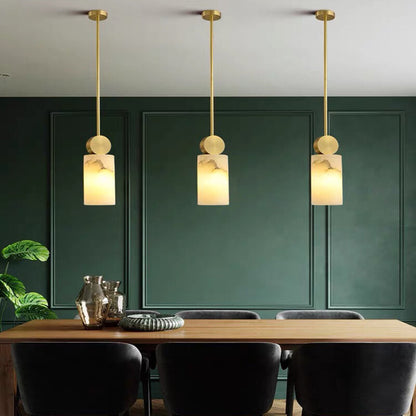 SUSPENSION MEMOI VRAIS MARBRE