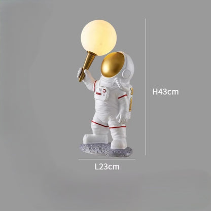 LAMPE DE TABLE ASTROME BLANC